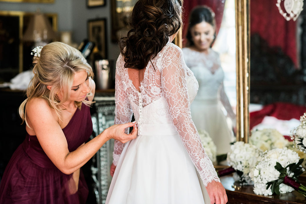 Nicola Webster Wedding castle Leslie Photography Dublin Ireland